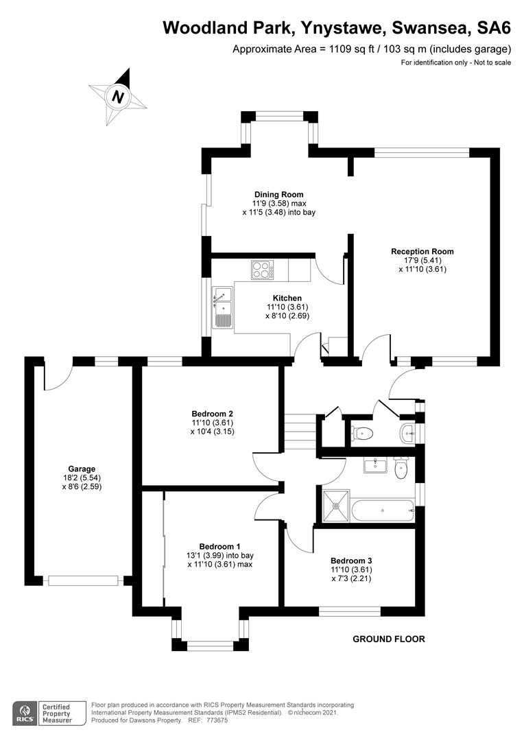 EPC for Woodland Park, Ynystawe, Swansea